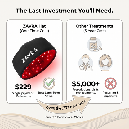 Zavra™ - Red Light Therapy Hat 2.0